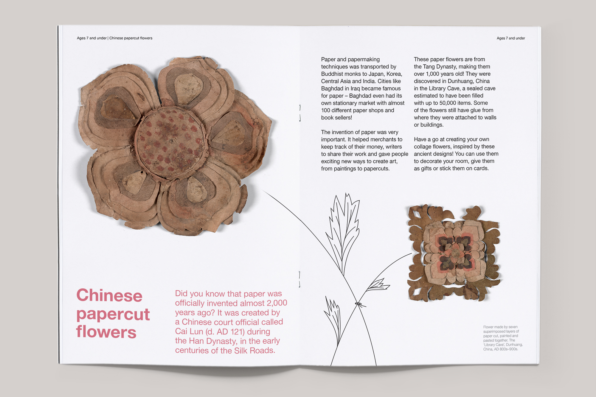 Sample spread from the Winter 24/25 issue